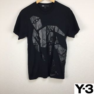 ワイスリー(Y-3)の美品 Y-3 ワイスリー 半袖Tシャツ ブラック サイズS(Tシャツ/カットソー(半袖/袖なし))