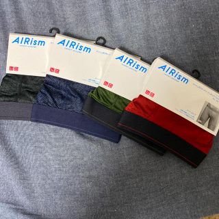 ユニクロ(UNIQLO)のUNIQLO AIRism メッシュボクサーブリーフ　L 4枚セット(ボクサーパンツ)