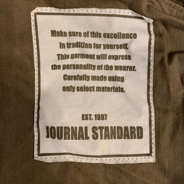 JOURNAL STANDARD(ジャーナルスタンダード)のジャーナルスタンダード　春用モッズコート　Lサイズ　値下げしました メンズのジャケット/アウター(モッズコート)の商品写真