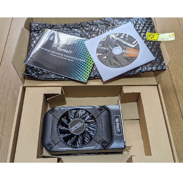 GeForce GTX 1050Ti 4GB【Palit】 スマホ/家電/カメラのPC/タブレット(PCパーツ)の商品写真