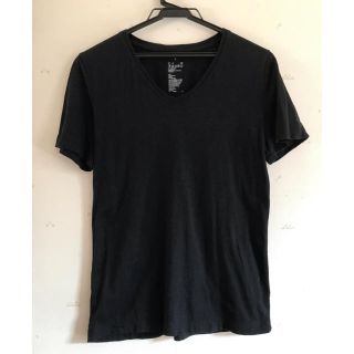 ムジルシリョウヒン(MUJI (無印良品))の無印　Vネック Tシャツ　Lサイズ(Tシャツ(半袖/袖なし))