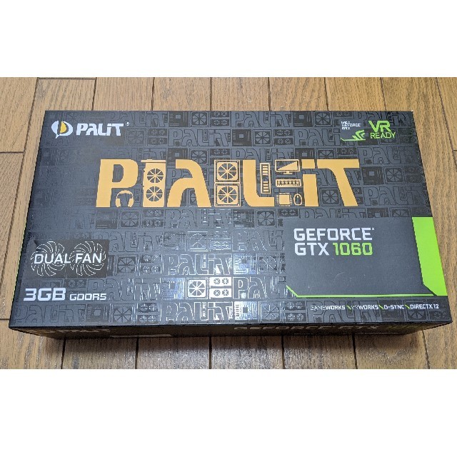 GeForce GTX1060 3GB【Palit】のサムネイル
