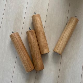 ムジルシリョウヒン(MUJI (無印良品))の無印良品　木製脚　26cm(脚付きマットレスベッド)