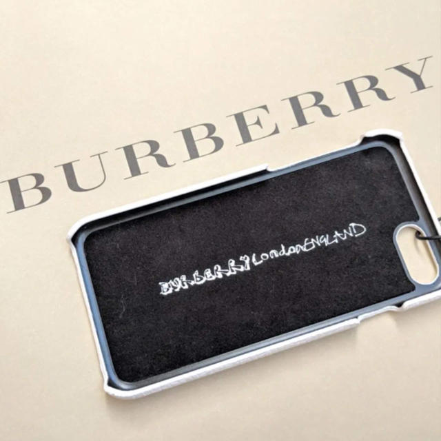 BURBERRY(バーバリー)の専用【新品】Burberry ペイント iPhoneケース 6/6s/7/8対応 スマホ/家電/カメラのスマホアクセサリー(iPhoneケース)の商品写真