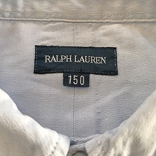 Ralph Lauren(ラルフローレン)のキッズ ポロラルフローレン 長袖ダンガリーシャツ 150 キッズ/ベビー/マタニティのキッズ服男の子用(90cm~)(ブラウス)の商品写真