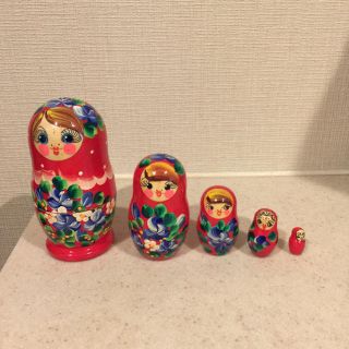 一時間限定！ロシア産マトリョーシカ(置物)