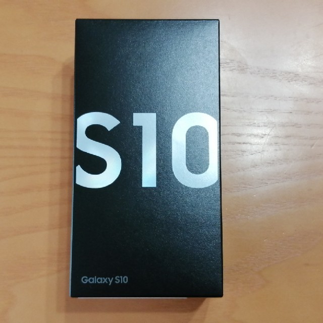 スマホ/家電/カメラ新品　galaxy　s10　プリズムホワイト　simフリー　版