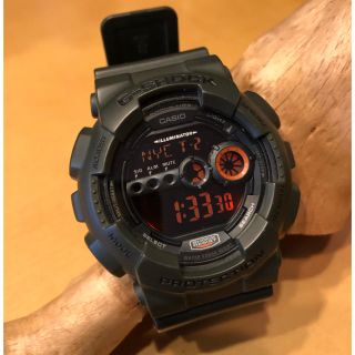 ジーショック(G-SHOCK)のＧーSHOCK モデルGD-100MS ダークグリーン(腕時計(デジタル))