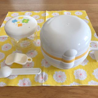 離乳食セット　お粥炊きビーカー(離乳食調理器具)