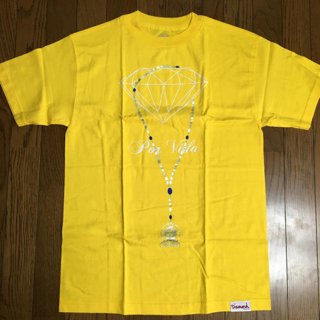 Diamond SUPPLY CO. POR VIDA TEE イエロー メンズのトップス(Tシャツ/カットソー(半袖/袖なし))の商品写真