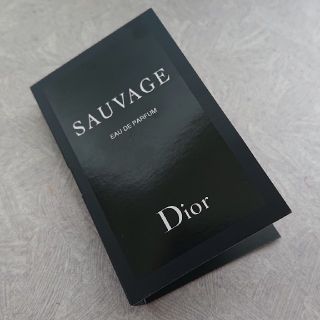 ディオール(Dior)の迅速発送☆SAUVAGE Dior ソヴァージュ オードゥ パルファン 試供品(香水(男性用))