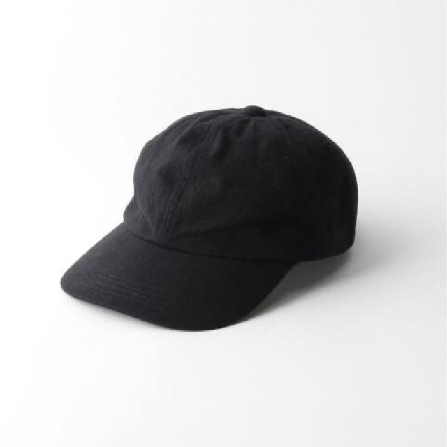 Maison Martin Margiela(マルタンマルジェラ)のMAN-TLE「 M-C1 “SIX PANEL CAP” / BLACK 」 メンズの帽子(キャップ)の商品写真