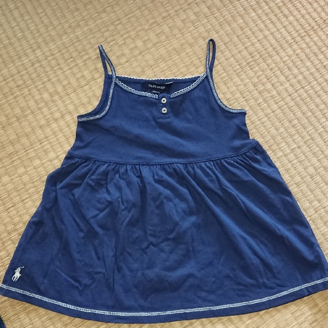 Ralph Lauren(ラルフローレン)のラルフローレン キャミソール130 キッズ/ベビー/マタニティのキッズ服女の子用(90cm~)(Tシャツ/カットソー)の商品写真