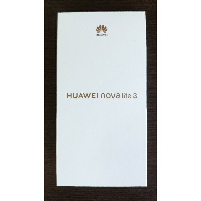 HUAWEI nova lite 3 blackスマートフォン本体