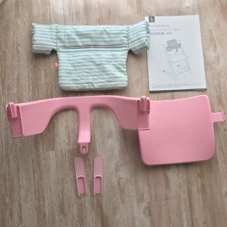 ストッケ(Stokke)の【最終値下げ】ストッケ　STOKKE トリップトラップ　ベビーセット(その他)