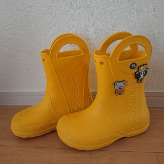 クロックス(crocs)のクロックス長靴 サイズJ2(長靴/レインシューズ)