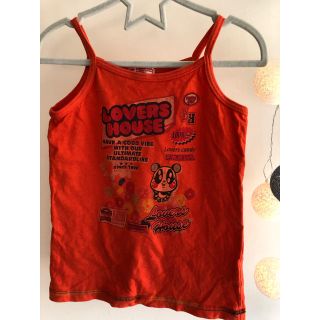 スーパーラヴァーズ(SUPER LOVERS)の♡値下げ♡SUPER LOVERS♡ キャミソール　こども服　女の子　120(Tシャツ/カットソー)