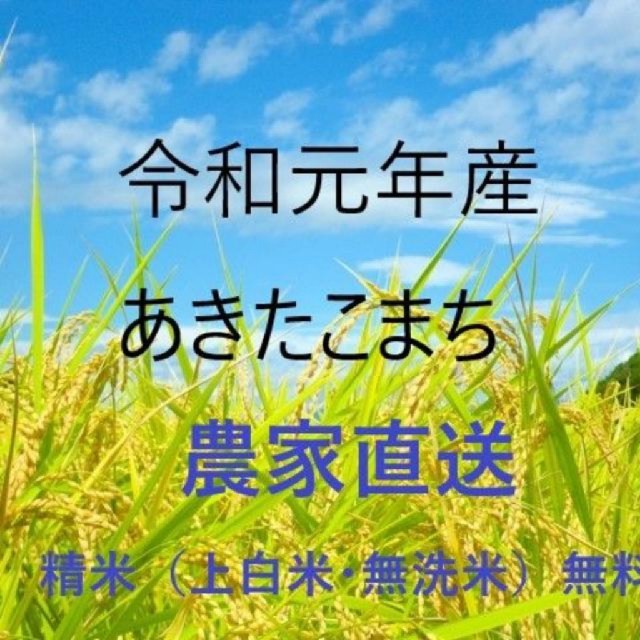 【玄米・白米・無洗米】あきたこまち5kg 【精米・送料無料】 食品/飲料/酒の食品(米/穀物)の商品写真