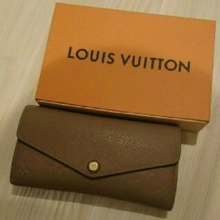 ルイヴィトン(LOUIS VUITTON)の入手困難ルイヴィトンポルトフォイユサラ トープグラセ M64328 正規品(財布)