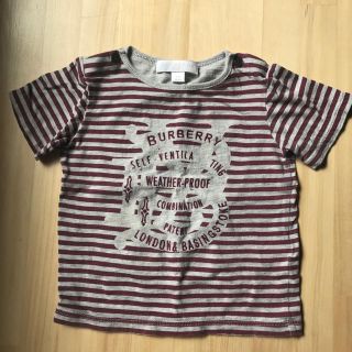 バーバリー(BURBERRY)のバーバリー　Tシャツ 80cm(Ｔシャツ)