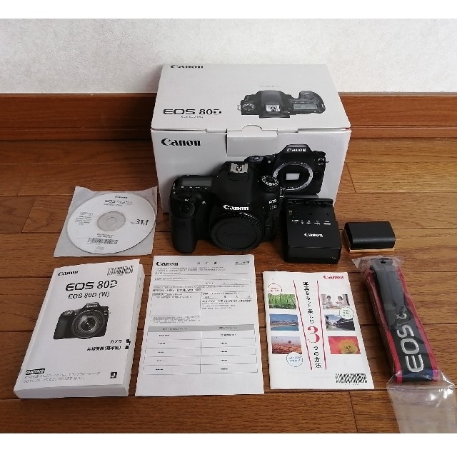 Canon - CANONキャノン EOS 80D ボディ 元箱付