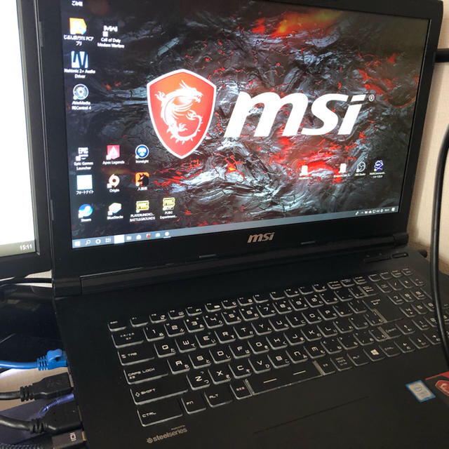 熱販売 msi 出品日曜日でショップ売りしてきますので ゲーミングノート ...