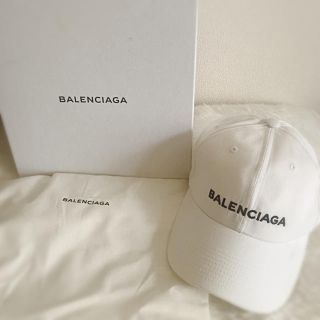 バレンシアガ(Balenciaga)の☆ちびまろ様☆バレンシアガ　BALENCIAGA キャップ　白(キャップ)