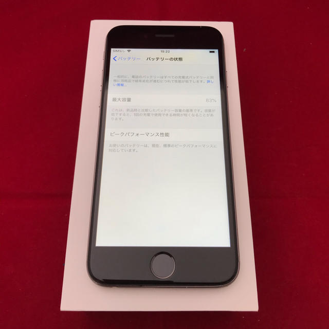 Apple(アップル)のiPhone6 16GB SoftBank スマホ/家電/カメラのスマートフォン/携帯電話(スマートフォン本体)の商品写真