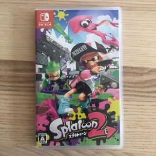 ニンテンドースイッチ(Nintendo Switch)のスプラトゥーン2 スイッチ(携帯用ゲームソフト)