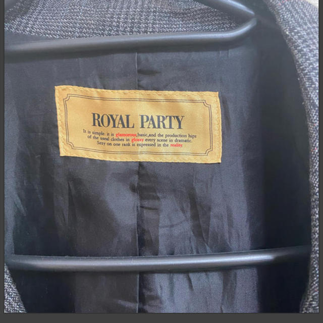 ROYAL PARTY(ロイヤルパーティー)のジャケット　【ROYAL PARTY】 レディースのジャケット/アウター(テーラードジャケット)の商品写真