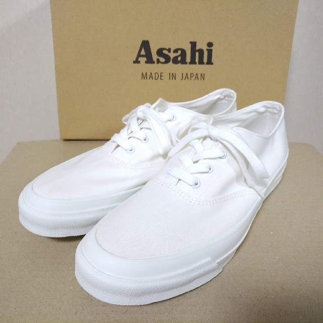 《新品•送料込み》ASAHI DECK 白 25.0cm (WOMEN)