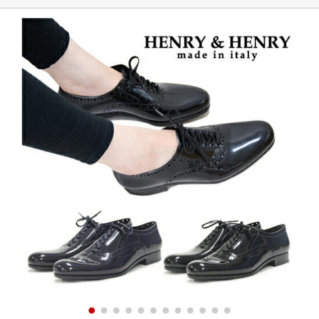 SHIPS(シップス)のHENRY&HENRY ヘンリーヘンリー　レインシューズ　新品 レディースの靴/シューズ(レインブーツ/長靴)の商品写真