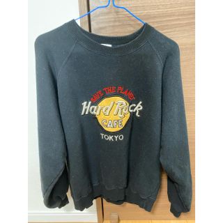 カーハート(carhartt)のhard rock cafe 刺繍 トレーナー　　最大値下げ(スウェット)