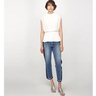 マウジー(moussy)のMOUSSY SIDE LINE TAPERED 24インチ(デニム/ジーンズ)