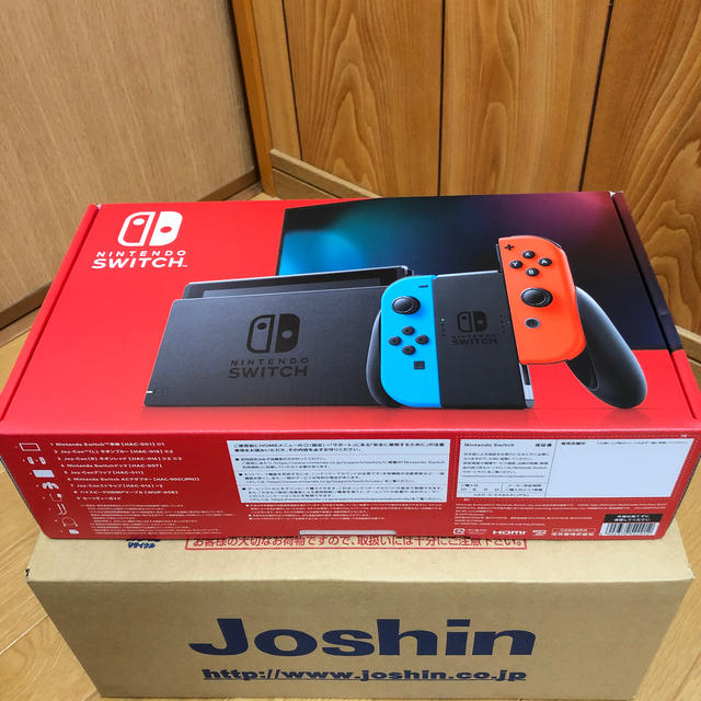 新品未使用 Nintendo Switch ネオンカラーエンタメ/ホビー