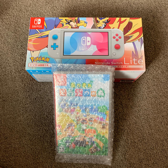 新品　Switch LITE あつまれどうぶつの森 セット