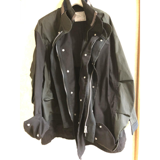 最新最全の sacai - 値下げ!sacai 20ss ミリタリージャケット