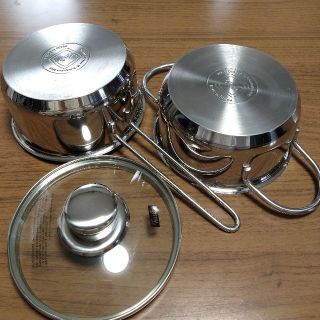 フィスラー(Fissler)の《未使用品》フィスラー　スナッキー鍋セット(鍋/フライパン)