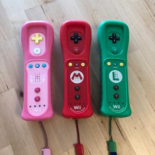 ウィー(Wii)の【つかさ様専用】wiiリモコンプラス　マリオ　ルイージ　ピーチ姫　(その他)