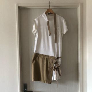 サカイ(sacai)のsacai コットンワンピース SIZE1(ひざ丈ワンピース)