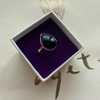 agete - 【agete】アガット・K10オニキスリング*9号の通販 by topaz's