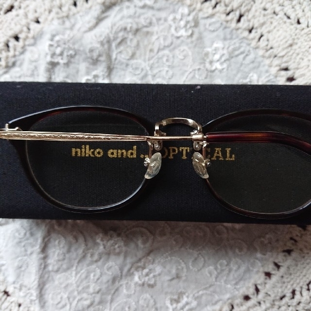 niko and...(ニコアンド)のniko and... OPTICAL  ニコアンド 伊達メガネ レディースのファッション小物(サングラス/メガネ)の商品写真