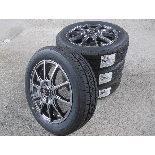 夏タイヤ155/65R14 軽カー ナット付 ミラ タント N-BOX ワゴンRの通販 by b4_7788's shop｜ラクマ