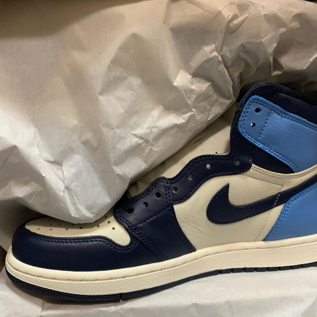 NIKE(ナイキ)のNIKE AIR JORDAN 1 RETRO OBSIDIAN 27cm メンズの靴/シューズ(スニーカー)の商品写真