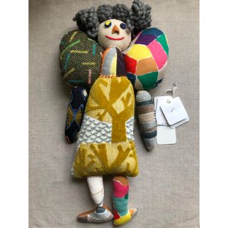 ミナペルホネン(mina perhonen)のminä perhonen／patch doll (新品・タグ有り)(ぬいぐるみ/人形)