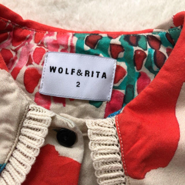 bobo chose(ボボチョース)のwolf & rita ブラウス 2Y キッズ/ベビー/マタニティのキッズ服女の子用(90cm~)(ブラウス)の商品写真