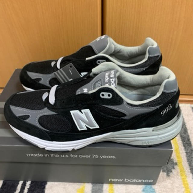 New Balance(ニューバランス)のNew Balance/ニューバランス USA製 MR993BK 10 メンズの靴/シューズ(スニーカー)の商品写真