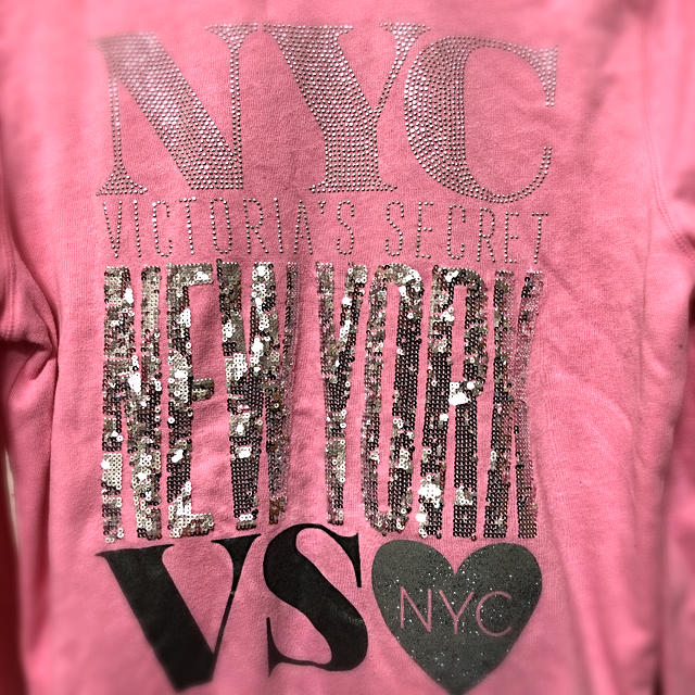 Victoria's Secret(ヴィクトリアズシークレット)のニューヨーク限定　ジャージパーカー レディースのトップス(パーカー)の商品写真