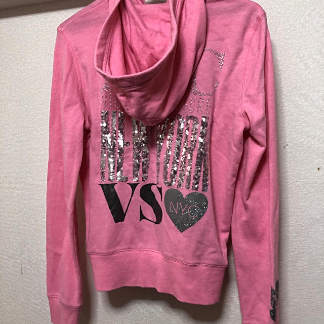 Victoria's Secret(ヴィクトリアズシークレット)のニューヨーク限定　ジャージパーカー レディースのトップス(パーカー)の商品写真