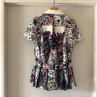 sacai サカイ タイダイ柄レースアップカットソーsize1 | chicshabu.com